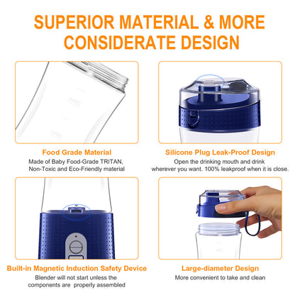 BlendGo Portable USB Blender-Fresh Smoothies Anywhere