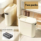 Toilet Gap Pressing Trash Can Household With Lid Toilet Storage Capacity Wastebasket Mo Free Shipping